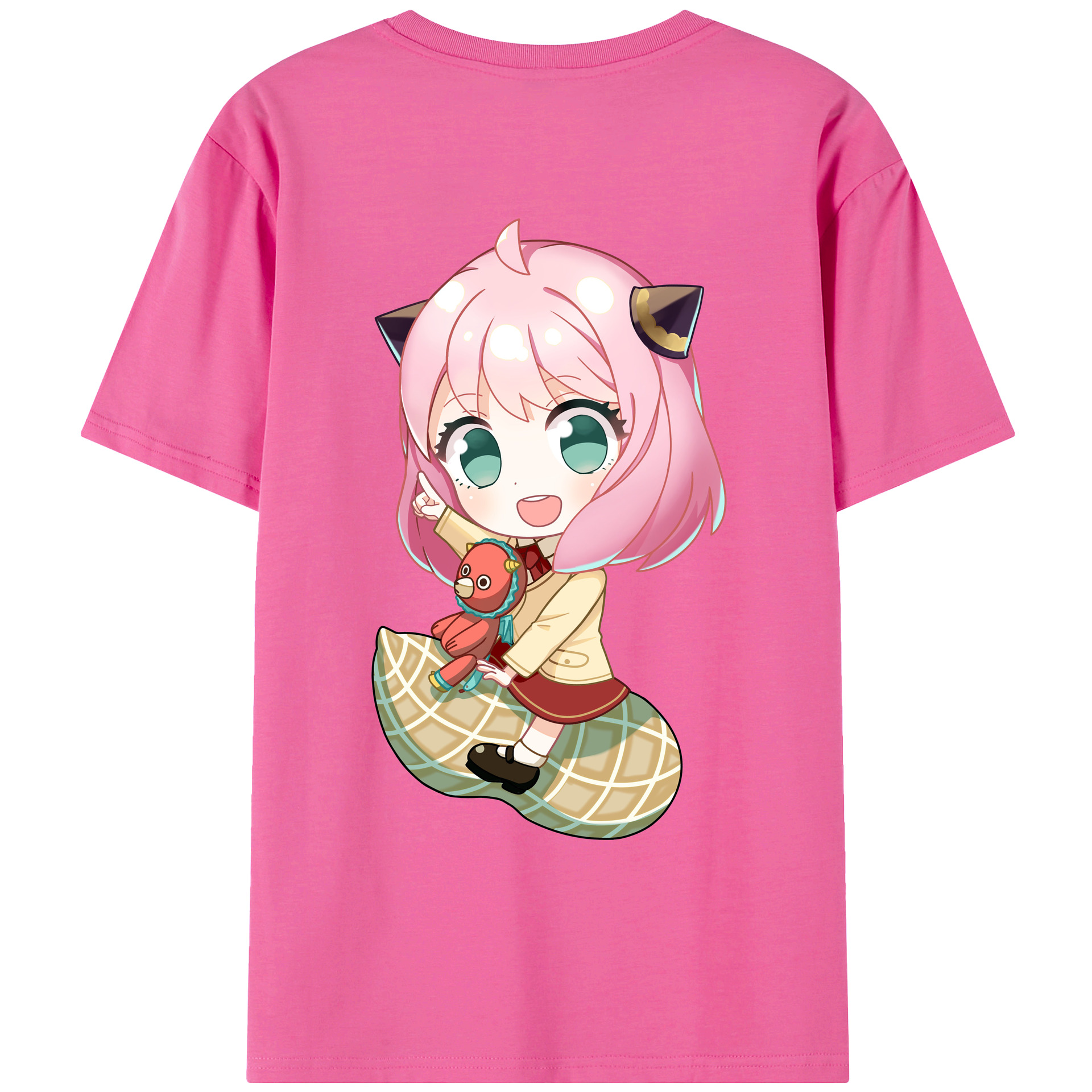 （画像用） SPY×FAMILY间谍家家酒 レディース半袖Tシャツ(バックプリント)